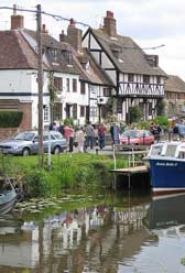 The river at Tewkesbury